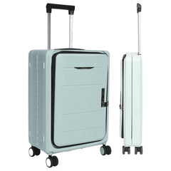 Kuber Industries Luggage Bag | Trolley Bags for Travel | Collapsible Luggage Bag | Travelling Bag | Trolley Bags for Suitcase | Lightweight Luggage Bag | 20B-24B Inch |Pack of 6| Black