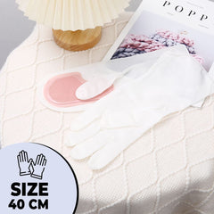 Homestic Pack of 2 Multi-Purpose Silicon Gloves For Kitchen Cleaning, Pet Grooming & Gardening|Reusable Gardening Gloves|Heat Resistant For Better Protection|Non-Slippery & Durable |MS-2010|Pink