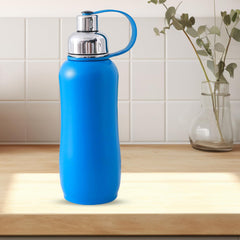Urbane Home Vacuum Insulated Water Bottle| Stainless Steel Sipper Water Bottle | Hot & Cold Water Bottle | Leakproof, BPA Free, Rustproof | 750 ML | Blue