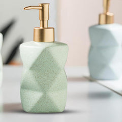 Urbane Home Liquid Soap Dispenser | Handwash Soap Dispenser | Soap Dispenser for Wash Basin | Shampoo Dispenser Bottle | Bathroom Dispenser Bottle | 300 ML | Green