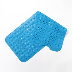 Kuber Industries Bath Mat | PVC Bathroom Mat | Shower Bath Mat | Floor Tub Mat | Bathroom Mud Mat | Anti-Skid Shower Bathroom Mat | M-YSD-40B | Dark Blue