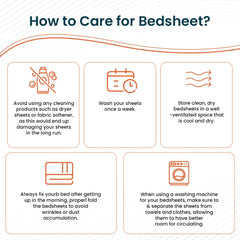Kuber Industries Double Bedsheet (228 * 254 cm) | Cotton 120 TC Luxury Printed Soft & Lightweight Bedsheet for Double Bed with 2 Pillow Covers (Brown) | Stylish and Comfortable Bedding Set