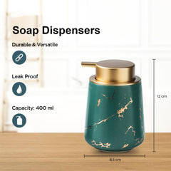 Kuber Industries Liquid Soap Dispenser | Handwash Soap Dispenser | Soap Dispenser for Wash Basin | Shampoo Dispenser Bottle | Bathroom Dispenser Bottle | 18 Piece | Pack of 6 | 400 ml | ZX010PK | Pink