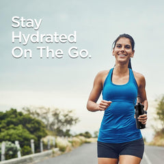 Heart Home Insulated Stainless Steel Bottle 1 litre with Sipper Lid-Double Wall |Leak Proof|Rust Proof|Keeps Drinks Hot/Cold for 6-12 Hours|Flip Up Handle| Easy to Carry (Black) (Pack of 40)