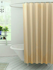 Kuber Industries Self Lining Design 7 Feet Shower Curtain with 8 Hooks ()-CTKTC030570