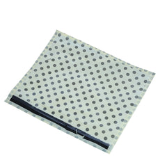 Kuber Industries 12 Piece Polka Dots Non Woven Saree Cover Set, Cream