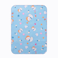Kuber Industries Baby Waterproof matBed Protecter "50 x 70" CM-Pack of 6 (Blue)