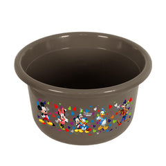 Heart Home Disney Bath Tub | Versatile Utility Gaint Tub | Plastic Bath Tub for Baby | Clothes Washing Tub For Bathroom | Feeding Pan Tub | TUB-25 LTR | Pack of 2 | Multi