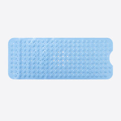 Homestic Bath Mat | PVC Bathroom Mat | Shower Bath Mat | Floor Tub Mat | Bathroom Mud Mat | Anti-Skid Shower Bathroom Mat | M-YSD-40A | Sky Blue
