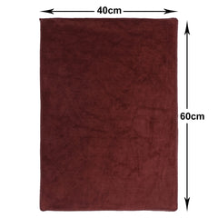 Heart Home Cleaning Cloths|Microfiber Highly Absorbent Wash Towels for Kitchen,Car,Window,24 x 16 Inch,Pack of 3 (Assorted)