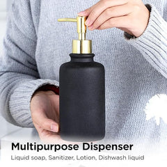 Kuber Industries Liquid Soap Dispenser | Handwash Soap Dispenser | Soap Dispenser for Wash Basin | Shampoo Dispenser Bottle | Bathroom Dispenser Bottle | Pack of 4 | JY00231GN | 400 ml | Green