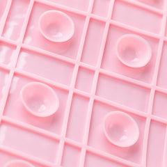 Kuber Industries Bath Mat | PVC Bathroom Mat | Shower Bath Mat | Floor Tub Mat | Bathroom Mud Mat | Anti-Skid Shower Bathroom Mat | L-YSD-B |Pack of 2| Pink