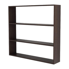 Kuber Industries Durable & Long Lasting Wooden Wall Mount Wooden Wall Shelf for Bedroom & Living Room | Ready to Assemble Book Furniture Wall Rack Shelf for Decor | Brown