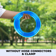Kuber Industries Multiutility PVC Water Pipe|Multi-Utility Water Pipe for Garden, Car Cleaning & Pet Washing|| 5 Meter|Blue |