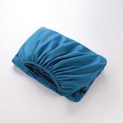 Kuber Industries single Bed Mattress ProtectorBed Protecter with Elastic 120x200 CM-Pack of 2 (Blue)