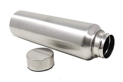 Kuber Industries Eagle Stainless Steel 2 Pieces Fridge Water Bottle/Refrigerator Bottle/Thunder, 1000 ML (Silver)-CTKTC043553