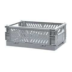 Kuber Industries (Set of 5) Small & Rugged Plastic Basket for Storage - For Kitchen, Makeup, Toiletries & Bathroom Items - Light Blue