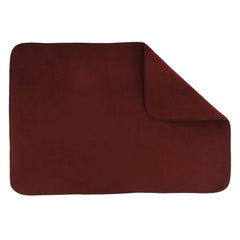 Kuber Industries Dish Dry Mat | Microfiber Drying Mat | Kitchen Drying Mat | Reversible Mat | Kitchen Absorbent Mat | Dish Dry Mat for Kitchen | 50x70 | Pack of 3 | Maroon