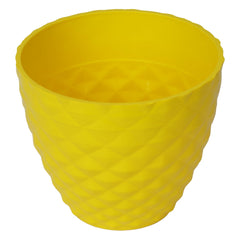 Heart Home Flower Pot | Flower Planter Pots for Indoor | Flower Pots for Outdoor | Pot for Garden & Balcony Flowering | Flower Plants Pot | Diamond Flower Pot | 6 Inch | Pack of 6 | Multi