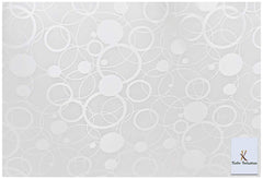 Kuber Industries Circle Design 6 Pieces PVC Refrigerator/Fridge Multipurpose Drawer Mat Set(Multicolor)-CTKTC32367