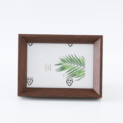 Kuber Industries Photo Frame For Home Décor|Use Horizontal & Vertical|Crystal Clear Glass|Perfect For Home, Office And Shop "10.4x14.2CM"-Pack of 5 (Brown)