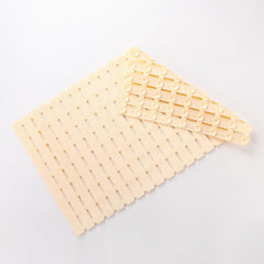 Kuber Industries Bath Mat | PVC Bathroom Mat | Shower Bath Mat | Floor Tub Mat | Bathroom Mud Mat | Anti-Skid Shower Bathroom Mat | JL-01C | Blue
