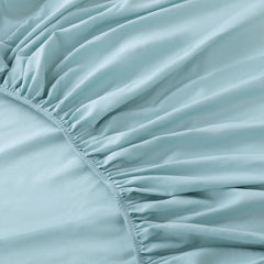 Kuber Industries Double Bed Mattress ProtectorBed Protecter with Elastic 150x200 CM-pack of 2 (Light Green)