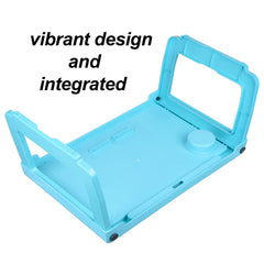 Heart Home Study Table | Study Bed Table for Kids | Foldable Study Table | Ludo Game Table for Kids | Laptop Support Table | Kids Gaming Study Ludo Table with Bottle Holder | Green