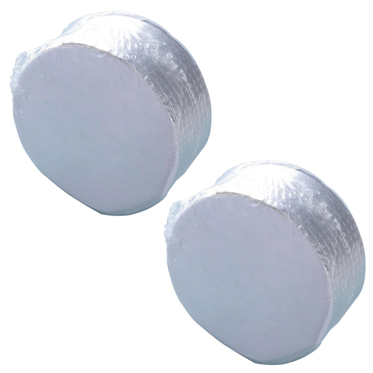 Kuber Industries Multipurpose Strong adhesive Duct Tape-Pack of 2 (White)