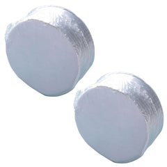 Kuber Industries Multipurpose Strong adhesive Duct Tape-Pack of 2 (White)