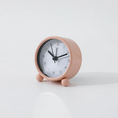 Kuber Industries Pack of 4 Timer Alarm Clock for Students & Heavy Sleepers | Study Table Watch for Kids Bedroom and Living Room | Light Brown