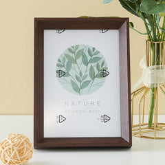 Kuber Industries Photo Frame For Home D?cor|Use Horizontal & Vertical|Crystal Clear Glass|Perfect For Home, Office And Shop "14.2x19.3CM"-Pack of 3 (Brown)