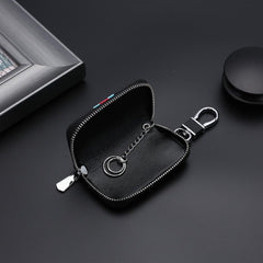 Kuber Industries Key Case|Keychain/Keyring/Key Tag|Car Key Clip, Key Holder, Key Organizer-Pack of 4 (Black)