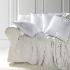 Kuber Industries Microfibre 4 Pieces Cushion Filler Set 16"X16" (White) - Ctktc40736