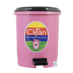 Heart Home 2 Pieces Table Top Desk Garbage Dustbin Trash for Office Home Work Place, 2 LTR(Pink & Purple)-HEART10355