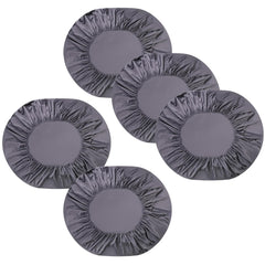 Kuber Industries Double Bed Mattress ProtectorBed Protecter with Elastic 180x200 CM-Pack of 5 (Dark Grey)