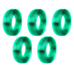 Kuber Industries Pack of 3 PVC Water Pipe 15 Meter | Multi-Utility Water Pipe for Garden, Car Cleaning & Pet Cleaning | Durable, Light Weight, & Flexible Hose Pipe for Gardening | Green |