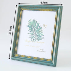 Kuber Industries Photo Frame For Home D?cor|Use Horizontal & Vertical|Crystal Clear Glass|Perfect For Home, Office And Shop "16.7x21.8CM"-Pack of 5 (Grey)
