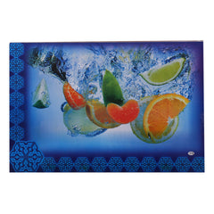 Kuber Industries PVC 6 Pieces Reversible Dining Table Placemat Set (Multi) -CTLTC11315