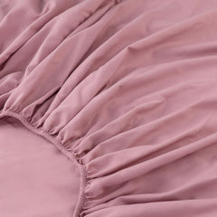 Kuber Industries Single Bed Mattress ProtectorBed Protecter with Elastic 120x200 CM-Pack of 2 (Pink)