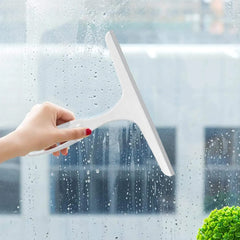 Heart Home Kitchen Wiper|Plastic Kitchen Table Platform Wiper Ideal for Windows, Glass & Car Windshield,Pack of 2 (Gray)