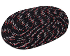 Kuber Industries Cotton Oval Door Mat for Porch/Kitchen/Bathroom/Laundry Room,(Black) 54KM3948