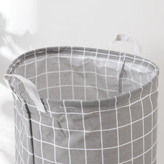 Kuber Industries Laundry Basket For Clothes|Foldable Laundry Hamper|Basket For Toys, Dirty clothes, Storage "45 LTR"-Pack of 5 (Grey)