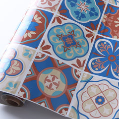 Kuber Industries PET Wallpaper for Walls of The Living Room and Bedroom|Self-Adhesive, Oilproof, Heat Resistant and Waterproof|DIY Floral Designer Wall Sticker|Set of 2 Rolls, 60cmx300cm(Pack of 5)