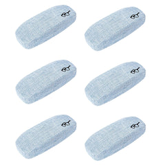 Kuber Industries Sunglass Case|Goggles Organizer Box For Men, Women|Durable Shades Organizer (Blue) (Pack Of 6)