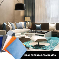 Kuber Industries Multi Utility Microfiber Duster For Home Cleaning| Microfiber Cloth For Laptop Cleaning, Car Cleaning & Other|Lint & Scratch Free|Multi Colour |JB4041| Set Of 5|Multicolor (Pack Of 4)