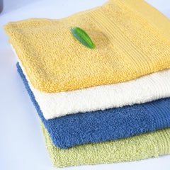 Kuber Industries 525 GSM Cotton Face Towels |Super Soft, Quick Absorbent & Anti-Bacterial|Gym & Workout Towels|Pack of 12 (Multicolor)