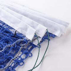 Kuber Industries Badminton Net|Nylon Net for Tournament, Sports Coaching|Shuttle Net Indoor, Outdoor-Pack of 2 (Blue)