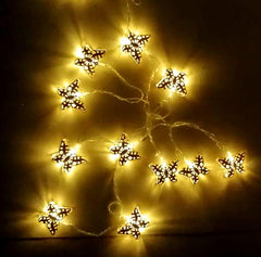 Kuber Industries Diwali Lights | Diwali String Light for Décor | Lights for Christmas | Lights for Navratri | Lights for Party | Lights for Indoor & Outdoor | Butterfly String Lights | Golden