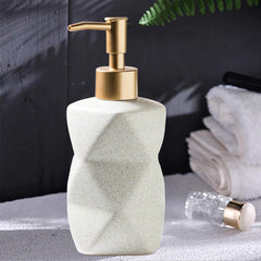 Kuber Industries Liquid Soap Dispenser | Handwash Soap Dispenser | Soap Dispenser for Wash Basin | Shampoo Dispenser Bottle | Bathroom Dispenser Bottle | 300 ML | White